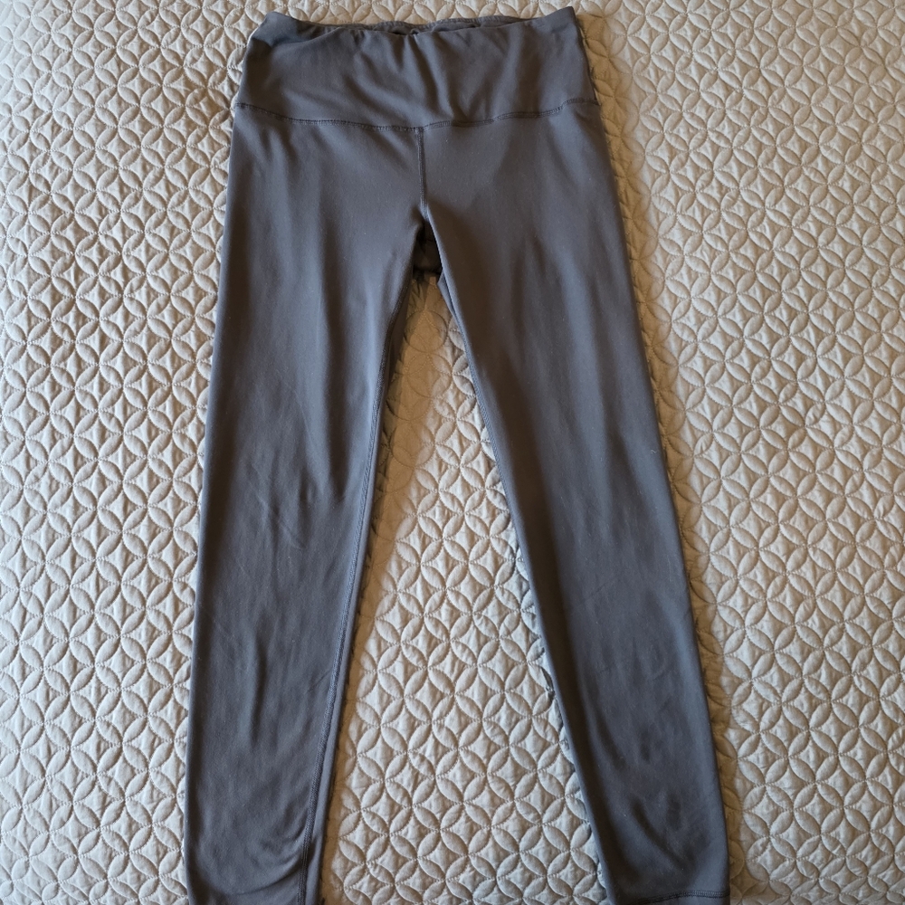 90 Degree By Reflex Women's Dark Gray Performance Leggings